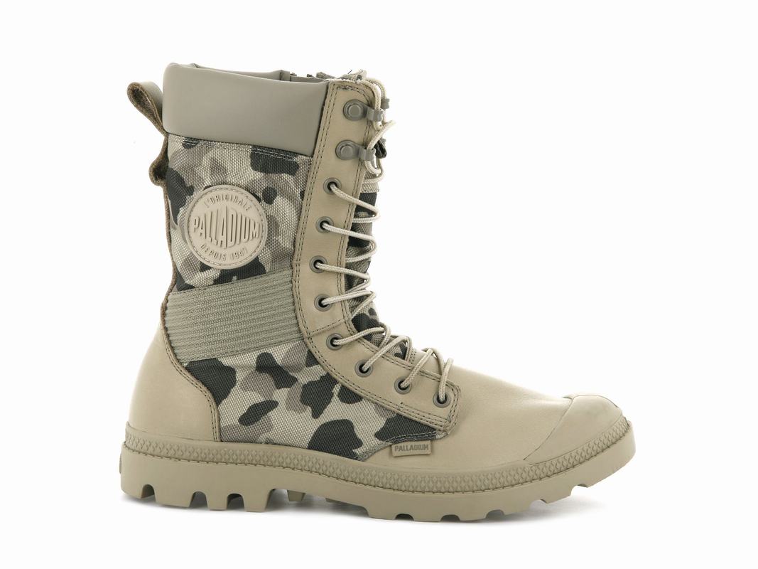 Palladium Tactical Ops Camo Damen Stiefel Wasserdicht Mehrfarbig ||832475-UZK||